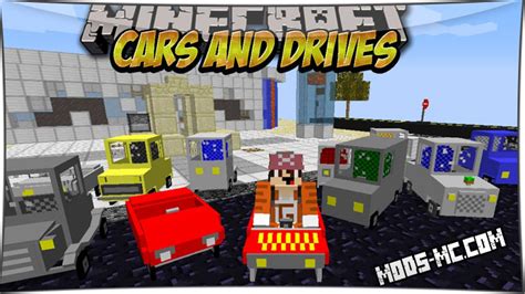 Download Cars and Drives Mod 1.8,1.7.10 .